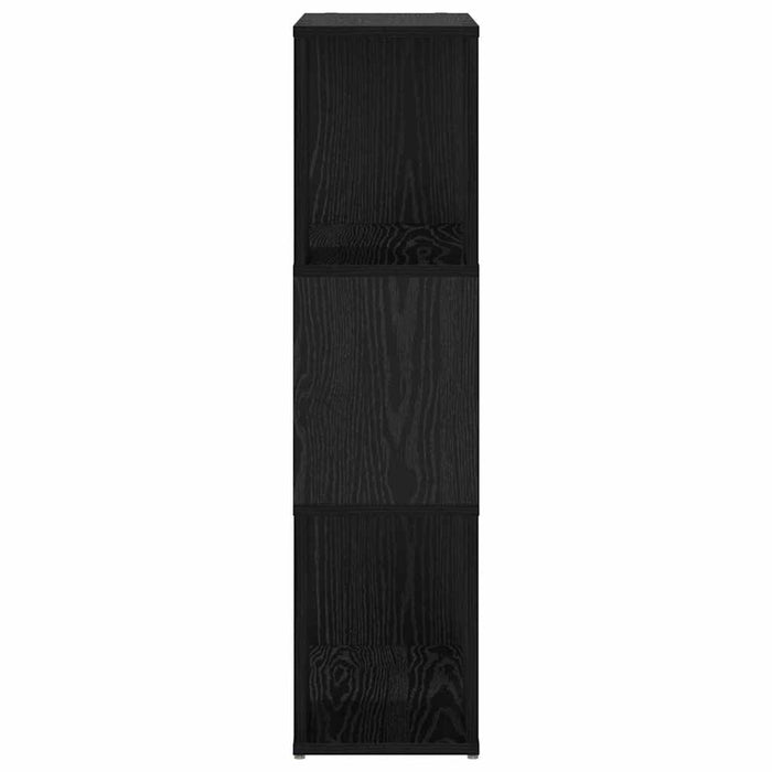Set comodă TV Pe perete Negru 60 x 24 x 94,5 cm Lemn compozit - WALTI WALTI