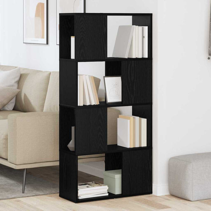 Set comodă TV Pe perete Negru 60 x 24 x 125,5 cm Lemn compozit - WALTI WALTI