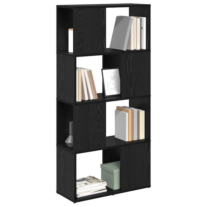 Set comodă TV Pe perete Negru 60 x 24 x 125,5 cm Lemn compozit - WALTI WALTI