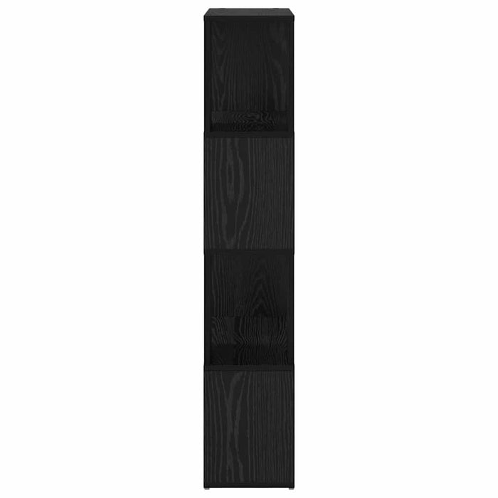 Set comodă TV Pe perete Negru 60 x 24 x 125,5 cm Lemn compozit - WALTI WALTI