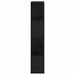 Set comodă TV Pe perete Negru 60 x 24 x 125,5 cm Lemn compozit - WALTI WALTI