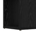 Set comodă TV Pe perete Negru 60 x 24 x 156 cm Lemn compozit - WALTI WALTI
