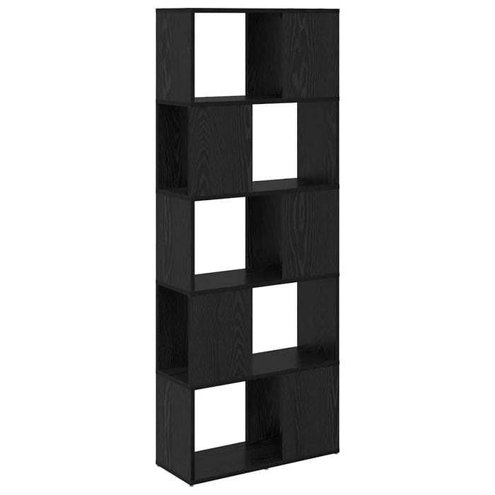 Set comodă TV Pe perete Negru 60 x 24 x 156 cm Lemn compozit - WALTI WALTI