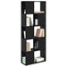 Set comodă TV Pe perete Negru 60 x 24 x 156 cm Lemn compozit - WALTI WALTI