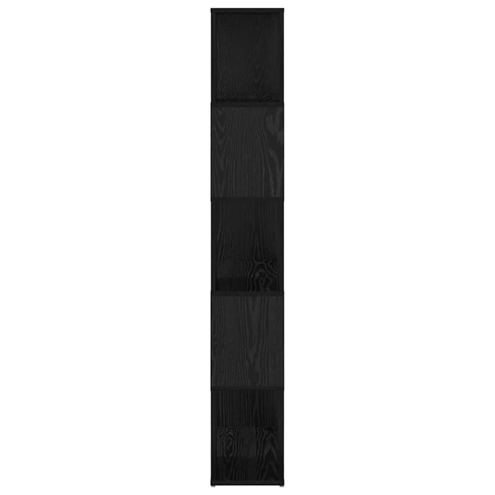 Set comodă TV Pe perete Negru 60 x 24 x 156 cm Lemn compozit - WALTI WALTI