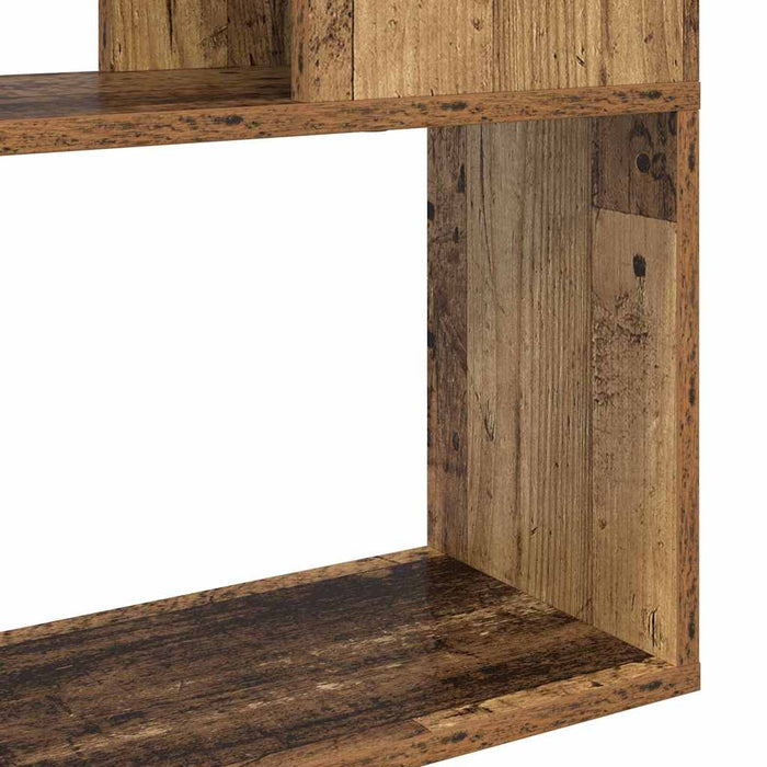 Set comodă TV Pe perete Maro 80 x 24 x 125 cm Lemn compozit - WALTI WALTI