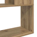 Set comodă TV Pe perete Maro 80 x 24 x 125 cm Lemn compozit - WALTI WALTI