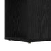 Set comodă TV Pe perete Negru 80 x 24 x 125 cm Lemn compozit - WALTI WALTI