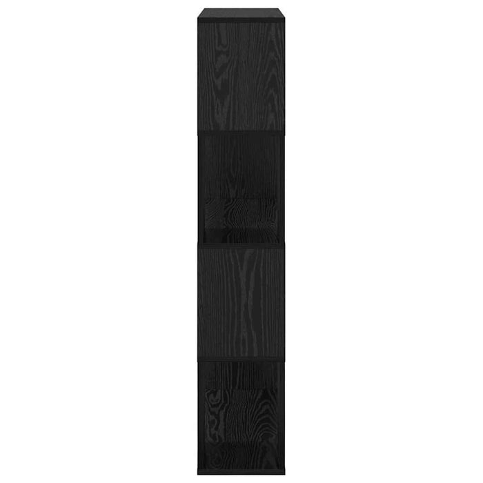 Set comodă TV Pe perete Negru 80 x 24 x 125 cm Lemn compozit - WALTI WALTI