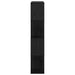 Set comodă TV Pe perete Negru 80 x 24 x 125 cm Lemn compozit - WALTI WALTI