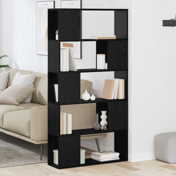 Set comodă TV Pe perete Negru 80 x 24 x 156 cm Lemn compozit - WALTI WALTI