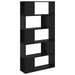 Set comodă TV Pe perete Negru 80 x 24 x 156 cm Lemn compozit - WALTI WALTI