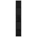 Set comodă TV Pe perete Negru 80 x 24 x 156 cm Lemn compozit - WALTI WALTI