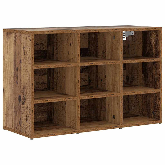 Dulap pentru pantofi Lemn vechi 77,5 x 30 x 51 cm Lemn compozit - WALTI WALTI