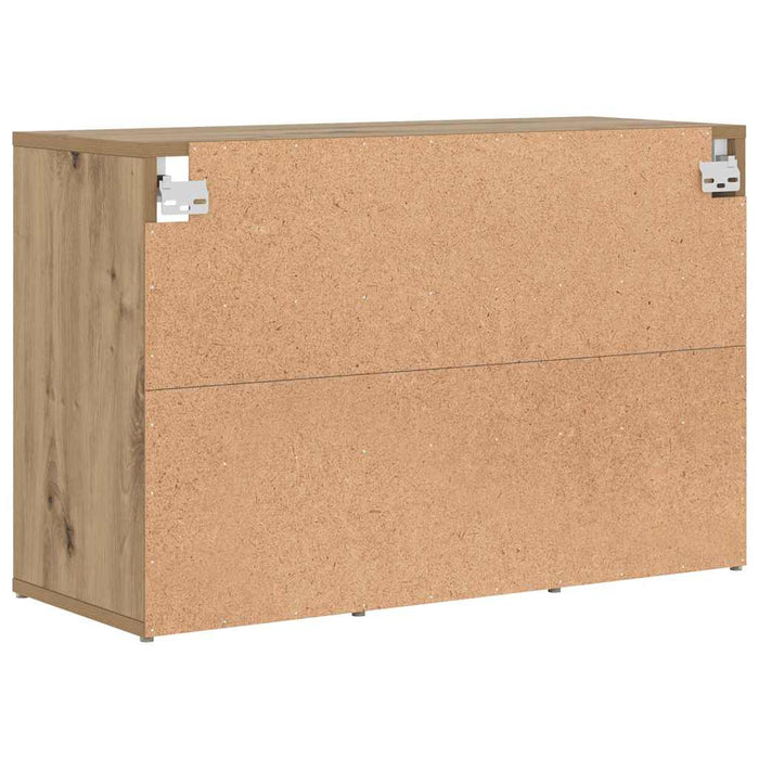 Dulap pentru pantofi cu raft Stejar Artizanal 77,5 x 30 x 51 cm - WALTI WALTI