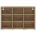 Dulap pentru pantofi cu raft Stejar Artizanal 77,5 x 30 x 51 cm - WALTI WALTI