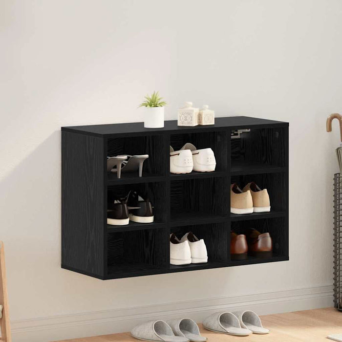 Dulap pentru pantofi cu raft Stejar Negru 77,5 x 30 x 51 cm - WALTI WALTI