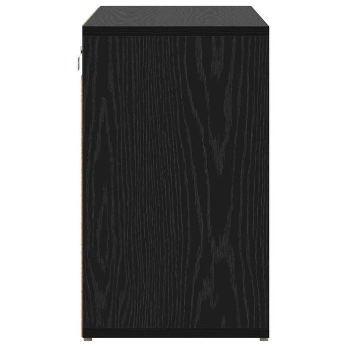 Dulap pentru pantofi cu raft Stejar Negru 77,5 x 30 x 51 cm - WALTI WALTI