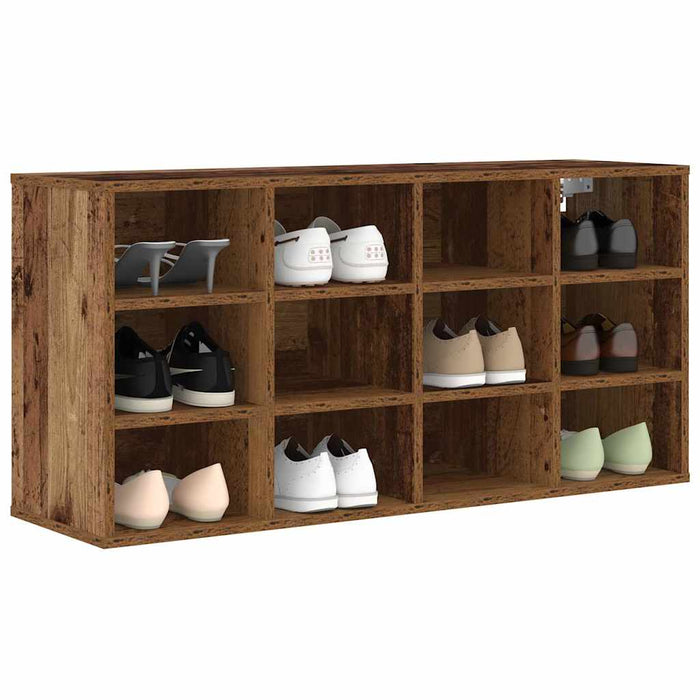 Dulap pentru pantofi Lemn vechi 103 x 30 x 51 cm Lemn compozit - WALTI WALTI