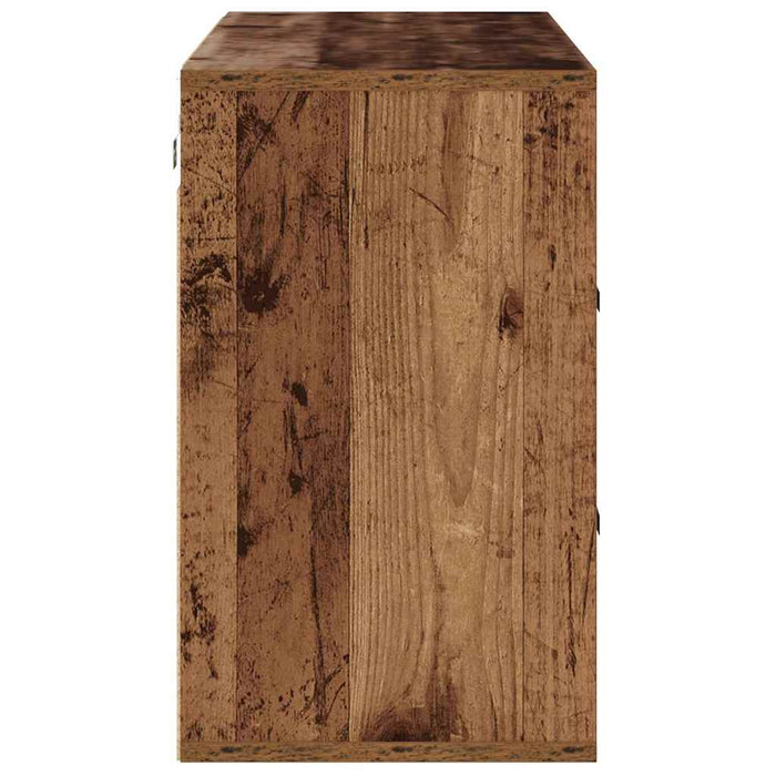 Dulap pentru pantofi Lemn vechi 103 x 30 x 51 cm Lemn compozit - WALTI WALTI
