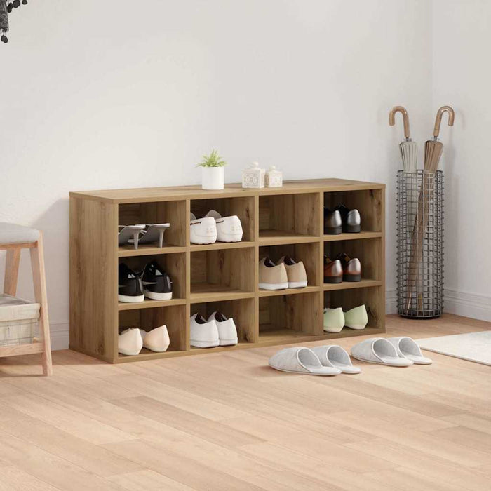 Dulap pentru pantofi cu raft Stejar Artizanal 103 x 30 x 51 cm - WALTI WALTI