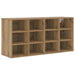 Dulap pentru pantofi cu raft Stejar Artizanal 103 x 30 x 51 cm - WALTI WALTI