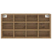 Dulap pentru pantofi cu raft Stejar Artizanal 103 x 30 x 51 cm - WALTI WALTI
