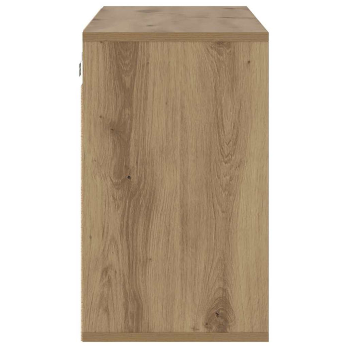 Dulap pentru pantofi cu raft Stejar Artizanal 103 x 30 x 51 cm - WALTI WALTI