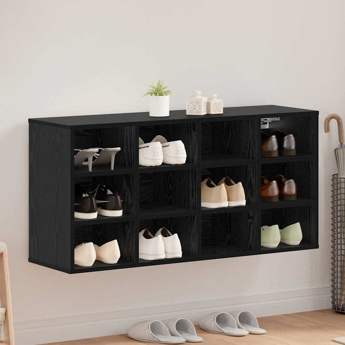 Dulap pentru pantofi cu raft Stejar Negru 103 x 30 x 51 cm - WALTI WALTI