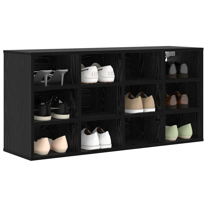 Dulap pentru pantofi cu raft Stejar Negru 103 x 30 x 51 cm - WALTI WALTI