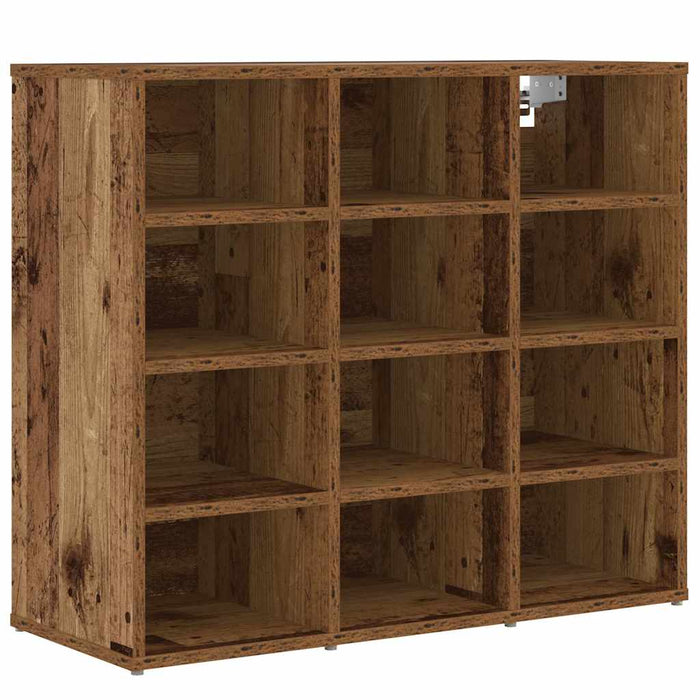 Dulap pentru pantofi Lemn vechi 77,5 x 30 x 67 cm Lemn compozit - WALTI WALTI