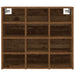 Dulap pentru pantofi Lemn vechi 77,5 x 30 x 67 cm Lemn compozit - WALTI WALTI
