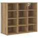 Dulap pentru pantofi cu raft Stejar Artizanal 77,5 x 30 x 67 cm - WALTI WALTI