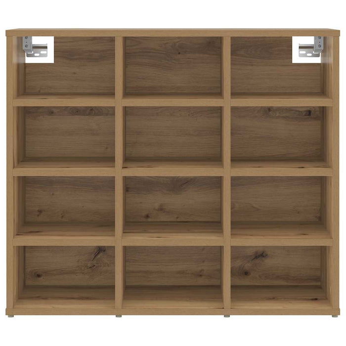 Dulap pentru pantofi cu raft Stejar Artizanal 77,5 x 30 x 67 cm - WALTI WALTI