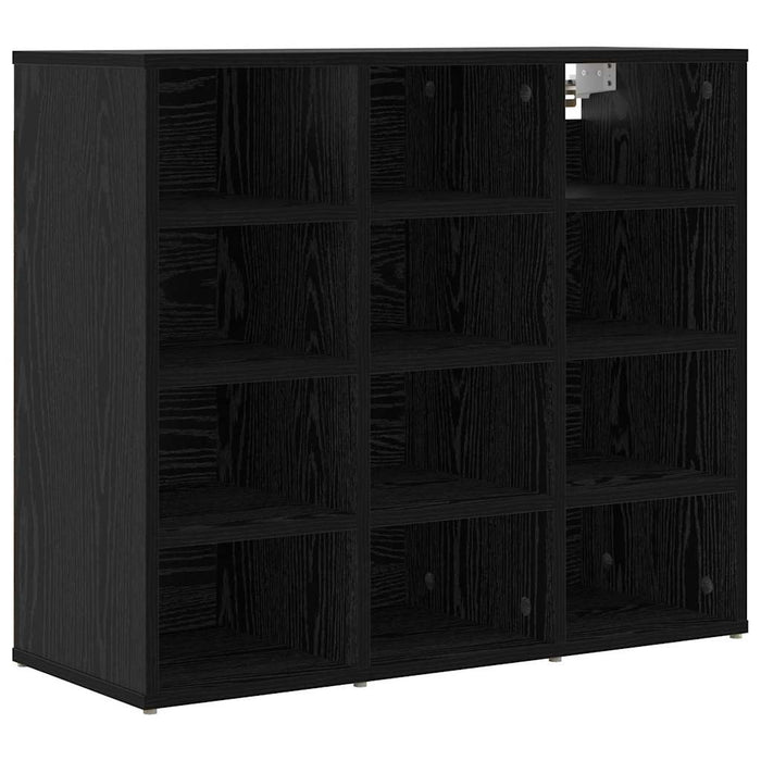 Dulap pentru pantofi cu raft Stejar Negru 77,5 x 30 x 67 cm - WALTI WALTI