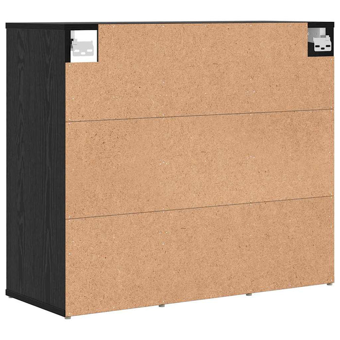 Dulap pentru pantofi cu raft Stejar Negru 77,5 x 30 x 67 cm - WALTI WALTI