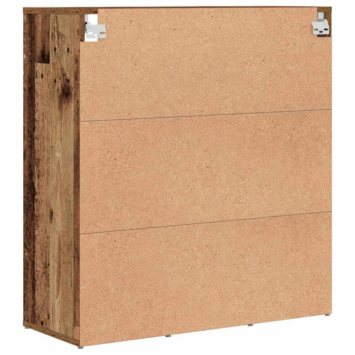Dulap pentru pantofi cu raft Lemn vechi 77,5 x 30 x 83,5 cm - WALTI WALTI