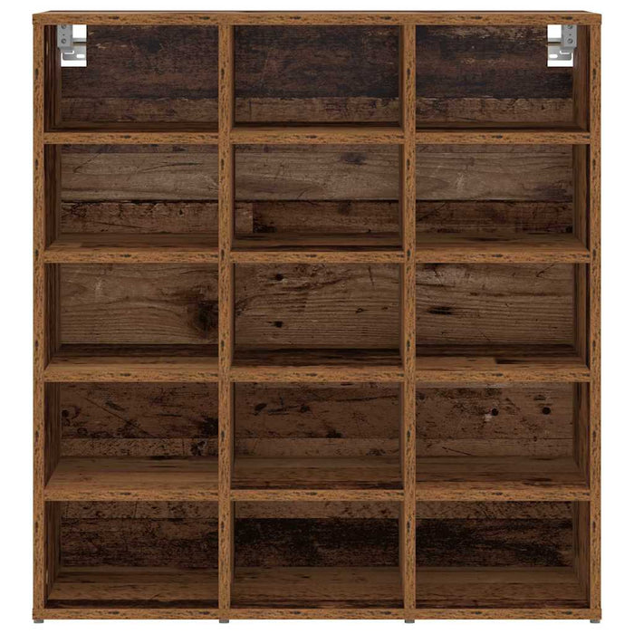 Dulap pentru pantofi cu raft Lemn vechi 77,5 x 30 x 83,5 cm - WALTI WALTI