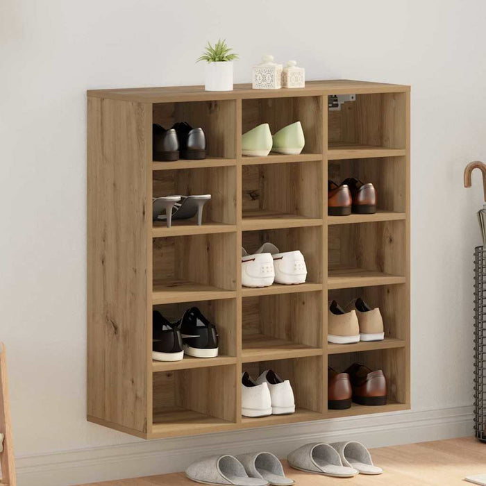 Dulap pentru pantofi Stejar Artizanal 77,5 x 30 x 83,5 cm - WALTI WALTI