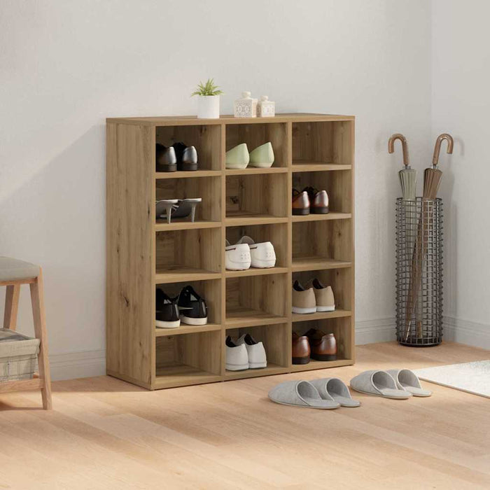 Dulap pentru pantofi Stejar Artizanal 77,5 x 30 x 83,5 cm - WALTI WALTI