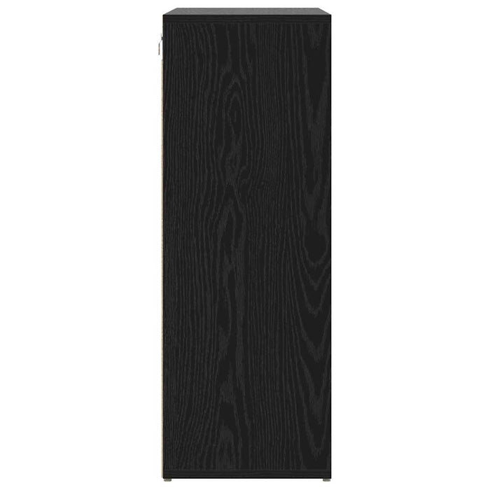 Dulap pentru pantofi cu raft Stejar Negru 77,5 x 30 x 83,5 cm - WALTI WALTI