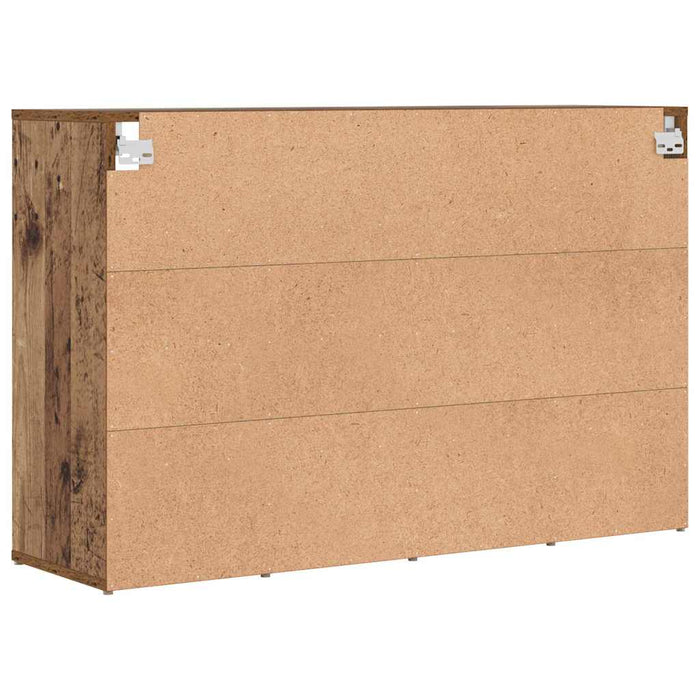 Dulap pentru pantofi Lemn vechi 103 x 30 x 67 cm Lemn compozit - WALTI WALTI