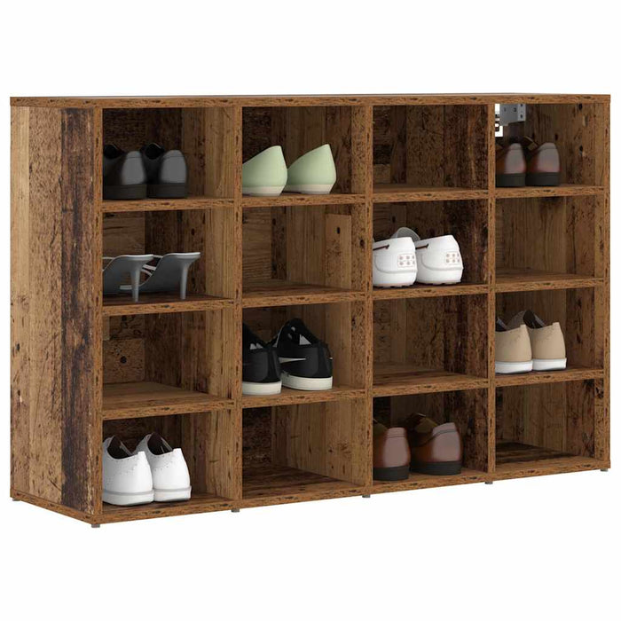 Dulap pentru pantofi Lemn vechi 103 x 30 x 67 cm Lemn compozit - WALTI WALTI