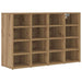 Dulap pentru pantofi cu raft Stejar Artizanal 103 x 30 x 67 cm - WALTI WALTI