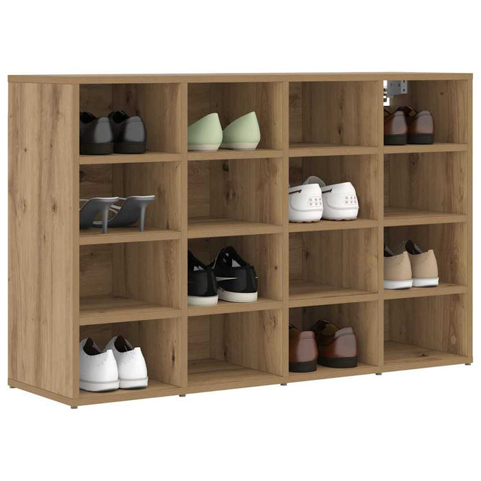 Dulap pentru pantofi cu raft Stejar Artizanal 103 x 30 x 67 cm - WALTI WALTI