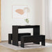 Set de dining 2 pcs Stejar negru Lemn compozit - WALTI WALTI