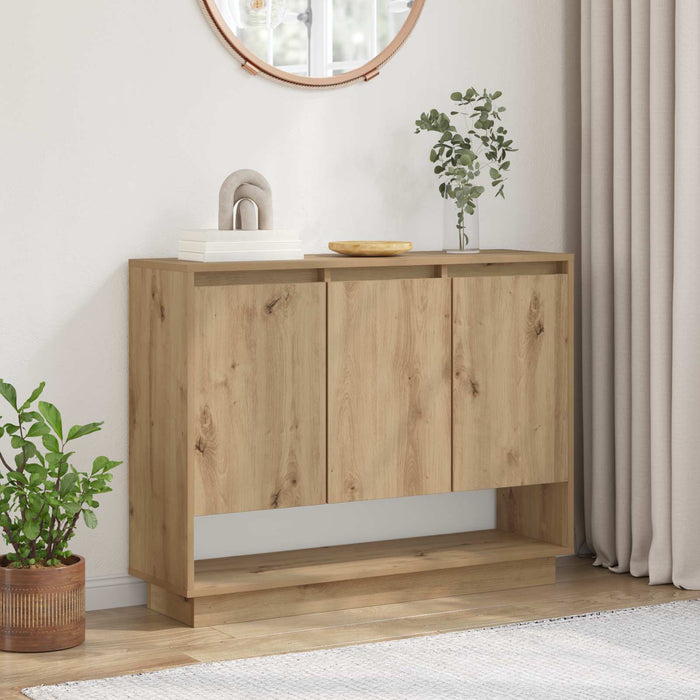 Bufet Stejar Artizanal 97 x 29 x 75 cm Lemn compozit - WALTI WALTI