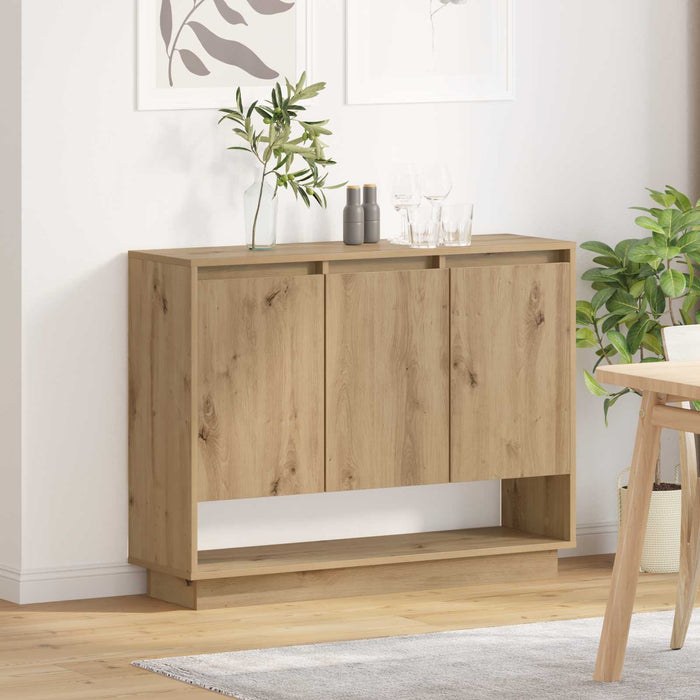Bufet Stejar Artizanal 97 x 29 x 75 cm Lemn compozit - WALTI WALTI