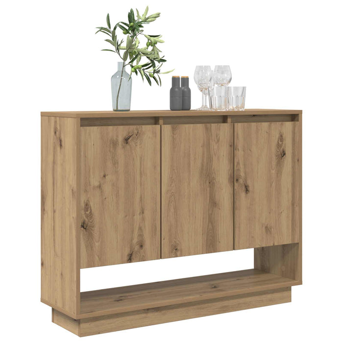 Bufet Stejar Artizanal 97 x 29 x 75 cm Lemn compozit - WALTI WALTI
