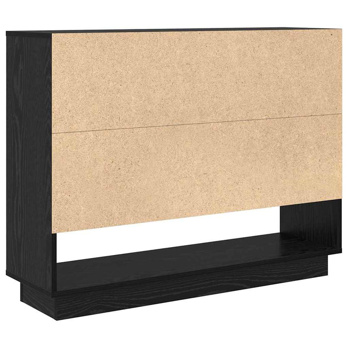 Bufet Stejar Negru 97 x 29 x 75 cm Lemn compozit - WALTI WALTI